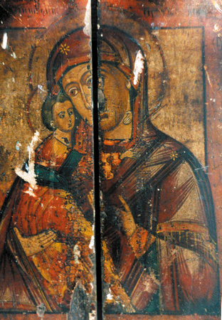 Икона «Владимирская  Пресвятая Богородица»  (XVIII – XIX вв.)